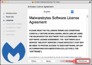 Malwarebytes Mac Installer Step 2