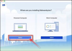 Malwarebytes-Mac Select Personal-Computer