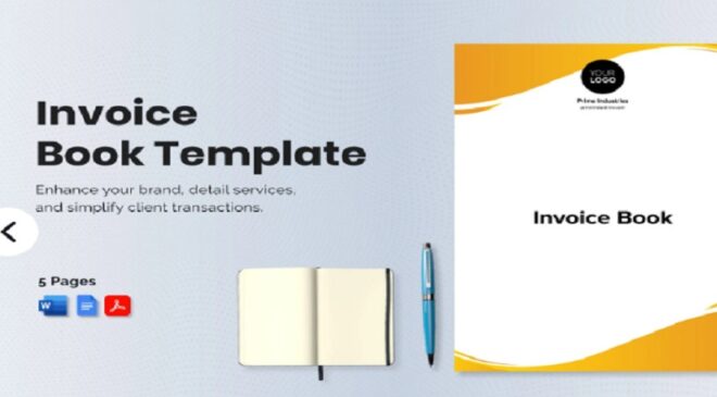 invoice book templates
