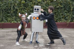 kids robot costume
