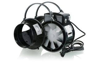turbo tube pro 100 4 inch inline fan with timer