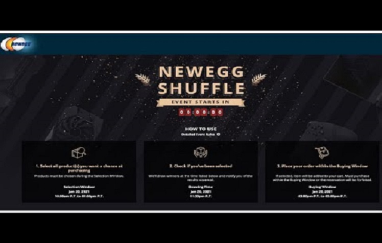 Newegg Shuffle